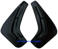 Брызговики Mitsubishi Outlander 2012- передние (L.Locker)