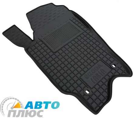 Водительский коврик в салон Skoda Fabia 2000- (Avto-Gumm)