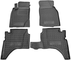 Автомобильные коврики в салон Mitsubishi L200 Double Cab 1996-2006 (AVTO-Gumm)