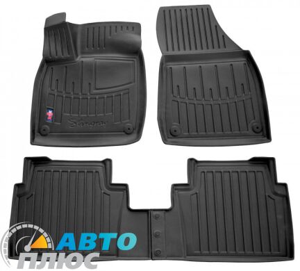 3D Коврики в салон автомобиля Volkswagen ID6 2021-/Audi Q5 e-Tron 2021- (Stingray)