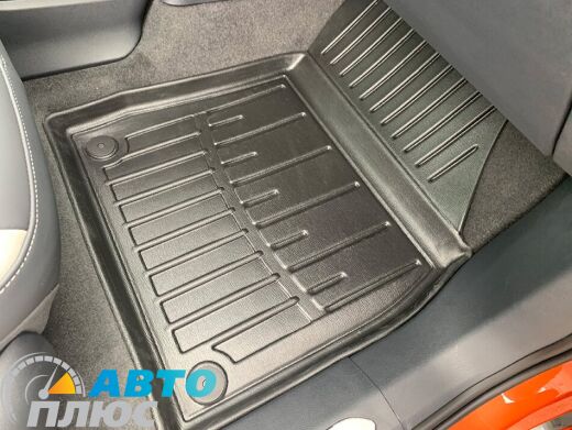 3D Коврики в салон автомобиля Volkswagen ID6 2021-/Audi Q5 e-Tron 2021- (Stingray)