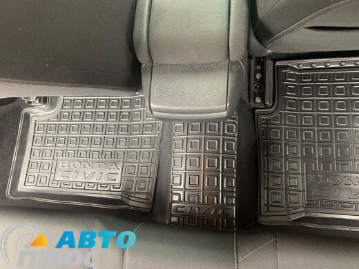 Автомобильные коврики в салон Honda Civic 2017- (AVTO-Gumm)