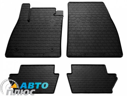 Резиновые коврики в салон Ford Fiesta 2017- (Stingray)