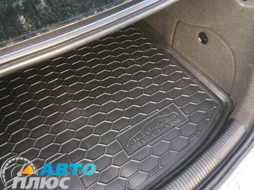 Автомобильный коврик в багажник Audi A3 2012- Sedan (Avto-Gumm)