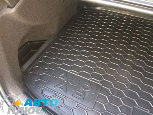 Автомобильный коврик в багажник Audi A3 2012- Sedan (Avto-Gumm)