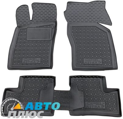 Автомобильные коврики в салон Opel Astra F 1991- 3 двери (Avto-Gumm)