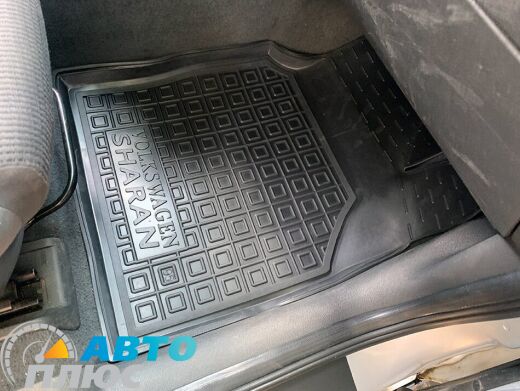 Передние коврики в автомобиль Volkswagen Sharan 1995-2000 (Avto-Gumm)