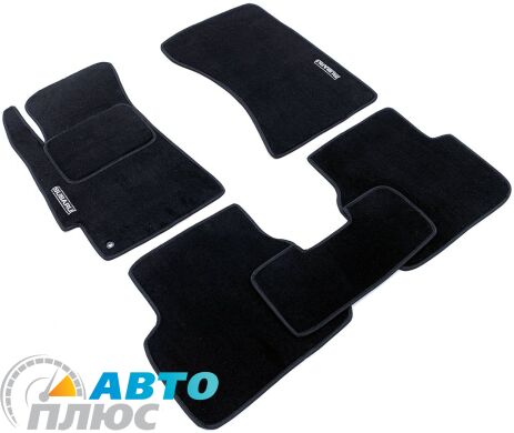 Коврики в салон текстильные Subaru Impreza 2001-2007 черные Fortuna
