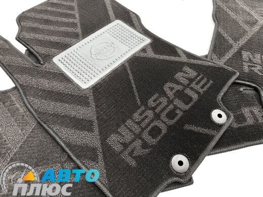 Композитні килимки в салон Nissan Rogue 2013- (X) чорні AVTO-Tex