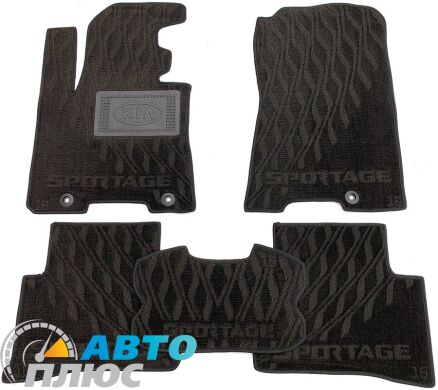 Композитные коврики в салон Kia Sportage 4 2016- (V) AVTO-Tex