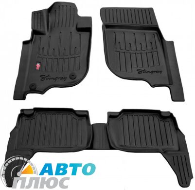 3D Коврики в салон автомобиля Mitsubishi Pajero Sport 16-/L200 16-/Fiat Fullback 16- (Stingray)