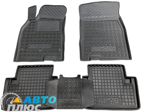 Автомобильные коврики в салон Renault Fluence 09-/Megane 3 Universal 09- (Avto-Gumm)