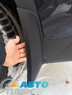 Комплект брызговиков BMW X5 (E70) 2007- с порогами (AVTM)
