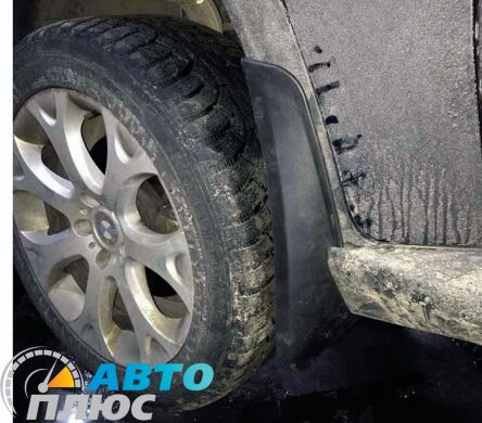 Комплект брызговиков BMW X5 (E70) 2007- с порогами (AVTM)