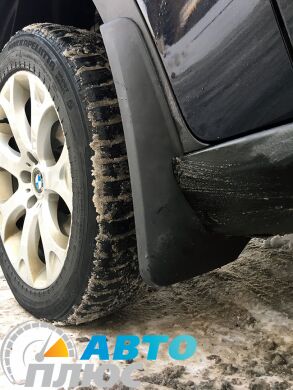 Комплект брызговиков BMW X5 (E70) 2007- с порогами (AVTM)