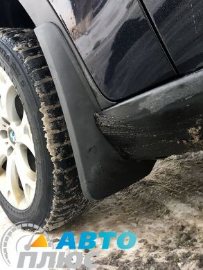 Комплект брызговиков BMW X5 (E70) 2007- с порогами (AVTM)