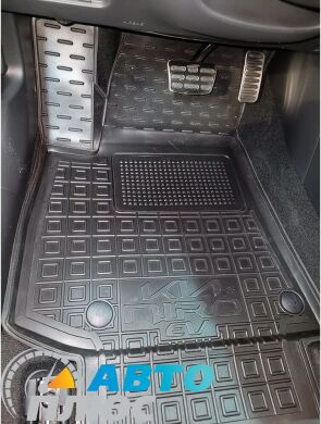 Водительский коврик в салон Kia Niro 2022- EV (AVTO-Gumm)