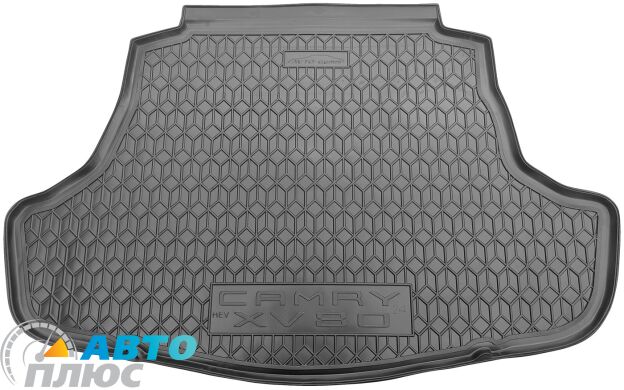 Автомобильный коврик в багажник Toyota Camry 80 2024- Hybrid (AVTO-Gumm)