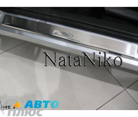 Накладки на пороги Fiat Punto 1999-2007 (5 дверей) (Premium)