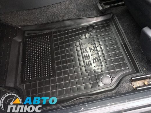 Водительский коврик в салон Seat Ibiza (6J) 2008- (Avto-Gumm)