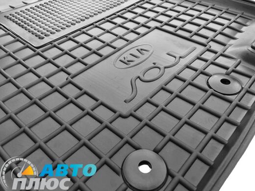 Водительский коврик в салон Kia Soul 2008-2014 (Avto-Gumm)