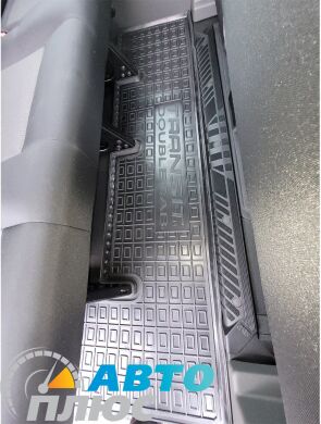 Автомобильные коврики в салон Ford Transit (mk7) 2014- (1+2) DoubleCab (2-й ряд) (AVTO-Gumm)