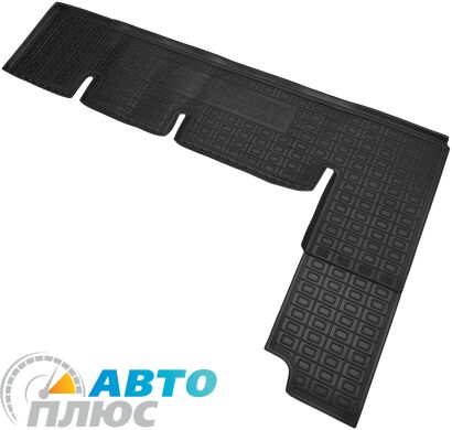 Автомобильные коврики в салон Ford Transit (mk7) 2014- (1+2) DoubleCab (2-й ряд) (AVTO-Gumm)
