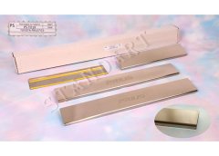 Накладки на пороги автомобиля Toyota Prius 2003- (Standart)