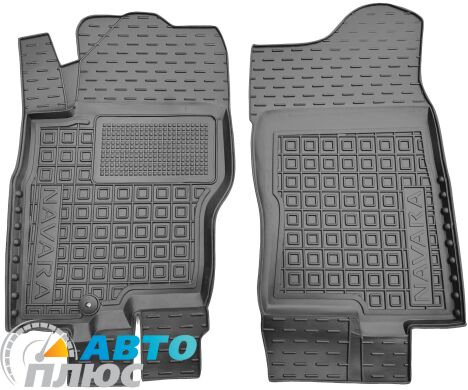 Передние коврики в автомобиль Nissan Navara Double Cab 2010- (AVTO-Gumm)