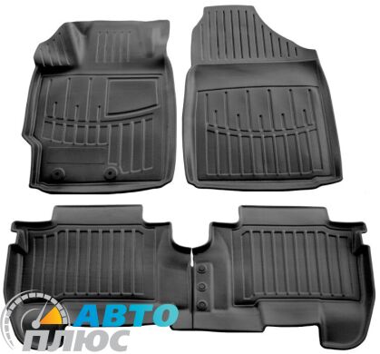 3D Килимки в салон автомобіля Toyota Yaris 2006- (Stingray)
