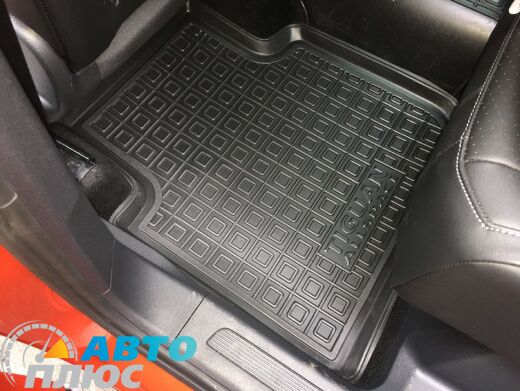 Автомобильные коврики в салон Volkswagen Tiguan Allspace 2018- (AVTO-Gumm)