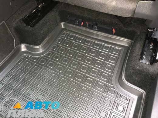 Автомобильные коврики в салон Volkswagen Tiguan Allspace 2018- (AVTO-Gumm)
