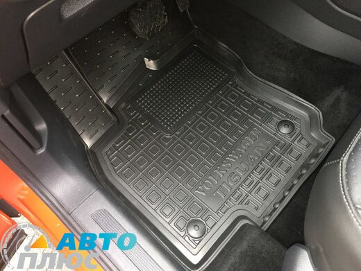 Автомобильные коврики в салон Volkswagen Tiguan Allspace 2018- (AVTO-Gumm)