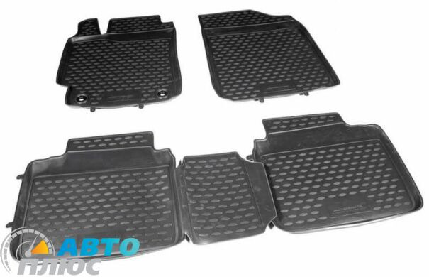 3D Коврики в салон автомобиля Mercedes GL (X166) 12-/GLS 14- 3-й ряд (Stingray)
