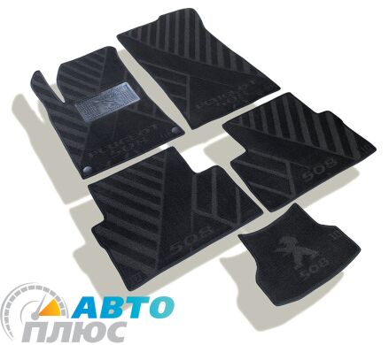 Композитные коврики в салон Peugeot 508 2011- (X) AVTO-Tex