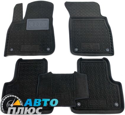 Гибридные коврики в салон Audi Q8 2018- (AVTO-Gumm)