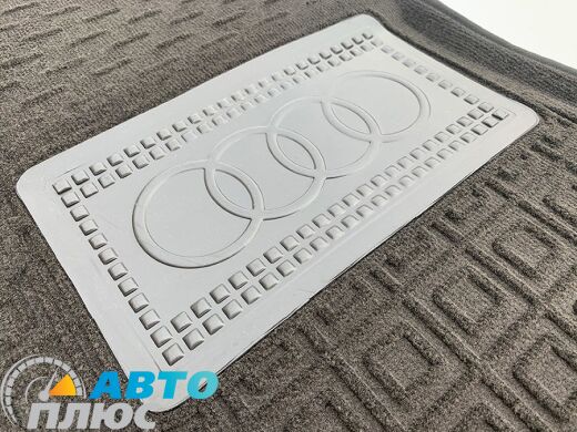 Гибридные коврики в салон Audi Q8 2018- (AVTO-Gumm)