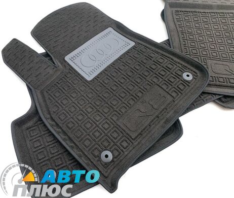 Гибридные коврики в салон Audi Q8 2018- (AVTO-Gumm)