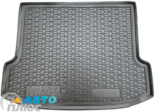 Автомобильный коврик в багажник Chery Tiggo 7 Pro 2021- полноразмерная запаска (AVTO-Gumm)