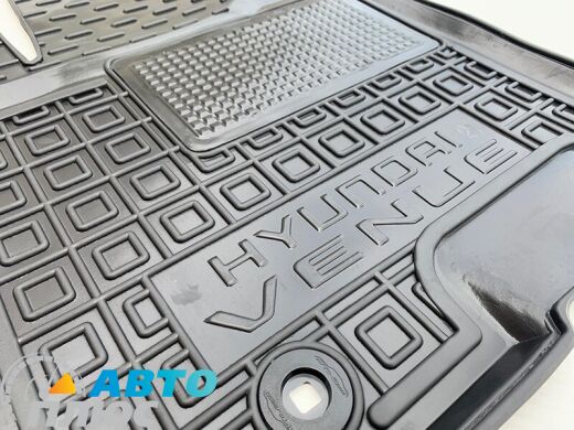 Водительский коврик в салон Hyundai Venue 2020- (AVTO-Gumm)