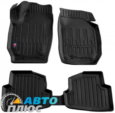 3D Коврики в салон автомобиля Skoda Fabia 2 2007- (Stingray)