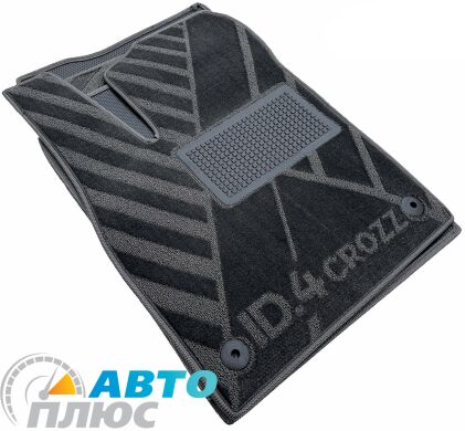 Композитні килимки в салон Volkswagen ID4 Crozz 2020- (X) Сірі AVTO-Tex