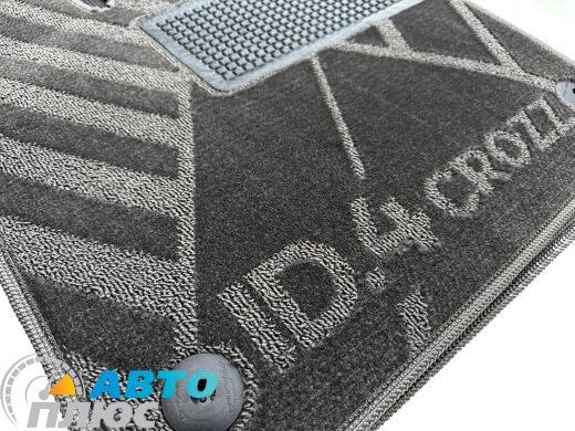 Композитні килимки в салон Volkswagen ID4 Crozz 2020- (X) Сірі AVTO-Tex