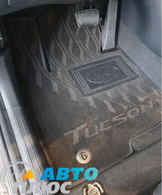 Композитные коврики в салон Hyundai Tucson 2021- ДВС (V) AVTO-Tex