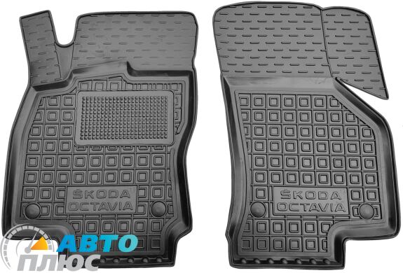 Передні килимки в автомобіль Skoda Octavia A7 2013- (Avto-Gumm)