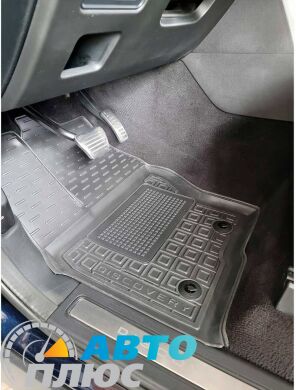 Водительский коврик в салон Land Rover Discovery 5 2017- (AVTO-Gumm)