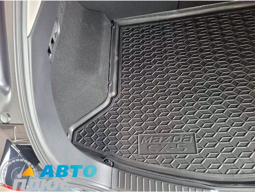 Автомобильный коврик в багажник Mazda CX-5 2022- нижняя полка (AVTO-Gumm)