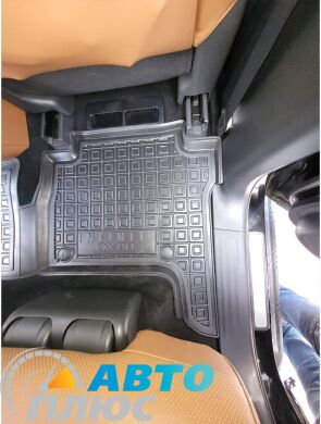 Автомобільні килимки в салон Infiniti QX80 2018- 7 місць (AVTO-Gumm)