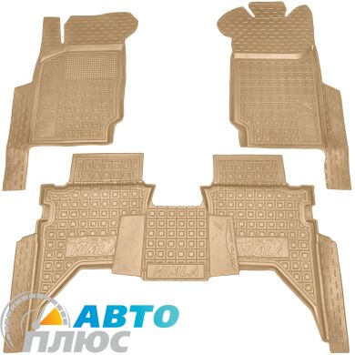 Автомобильные коврики в салон Chery Himla 2025- бежевые (AVTO-Gumm)