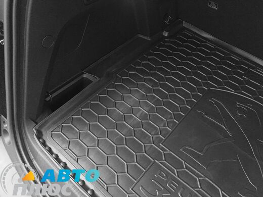 Автомобильный коврик в багажник Peugeot 3008 2017- верхняя полка (Avto-Gumm)